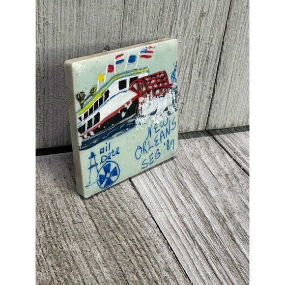 Vintage New Orleans Seg Fridge Magnet Souvenir Gift Home Kitchen Decoration - Picture 5 of 7